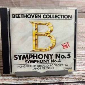 Beethoven Symphonies No. 5 & 4 Hungarian Philharmonic Janos Ferencsik CD 15901
